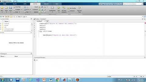 Vectores en  Matlab(Pares e impares)