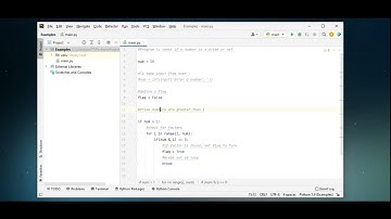 Python Program to Check Prime Number - برنامج Python للتحقق من الرقم الأولي