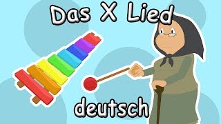 Das X-LIED - Ich lerne das ABC-song - Letter X german - Kinderlieder deutsch mit text