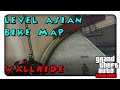 GTA ONLINE [LEVEL ASIAN BIKE MAP] BIKE WALLRIDE Part 4/4