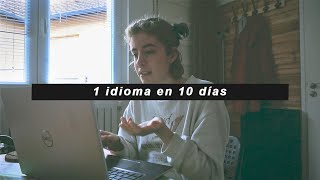 CÓMO APRENDER IDIOMAS RÁPIDO ✨ mis resultados tras 10 días aprendiendo un nuevo idioma