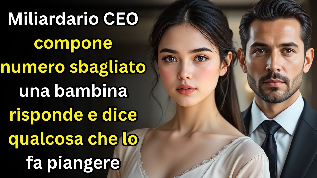 CEO miliardario sbaglia numero — Risponde una bambina e dice qualcosa che lo fa piangere