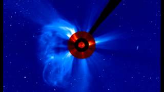 AIA 304, LASCO C2/C3 (2014-06-10 11:15:07 - 2014-06-10 17:14:19 UTC)