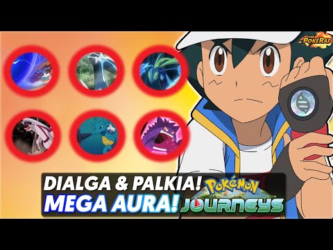 MEGA AURA LUCARIO, Goh Catches Kingdra, SPECIAL Dialga & Palkia APPEAR + MORE! - Pokémon Journeys