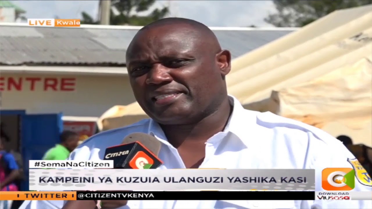 citizen tv live stream kenya Kampeni ya kuzuia ulanguzi yashika kasi Mombasa