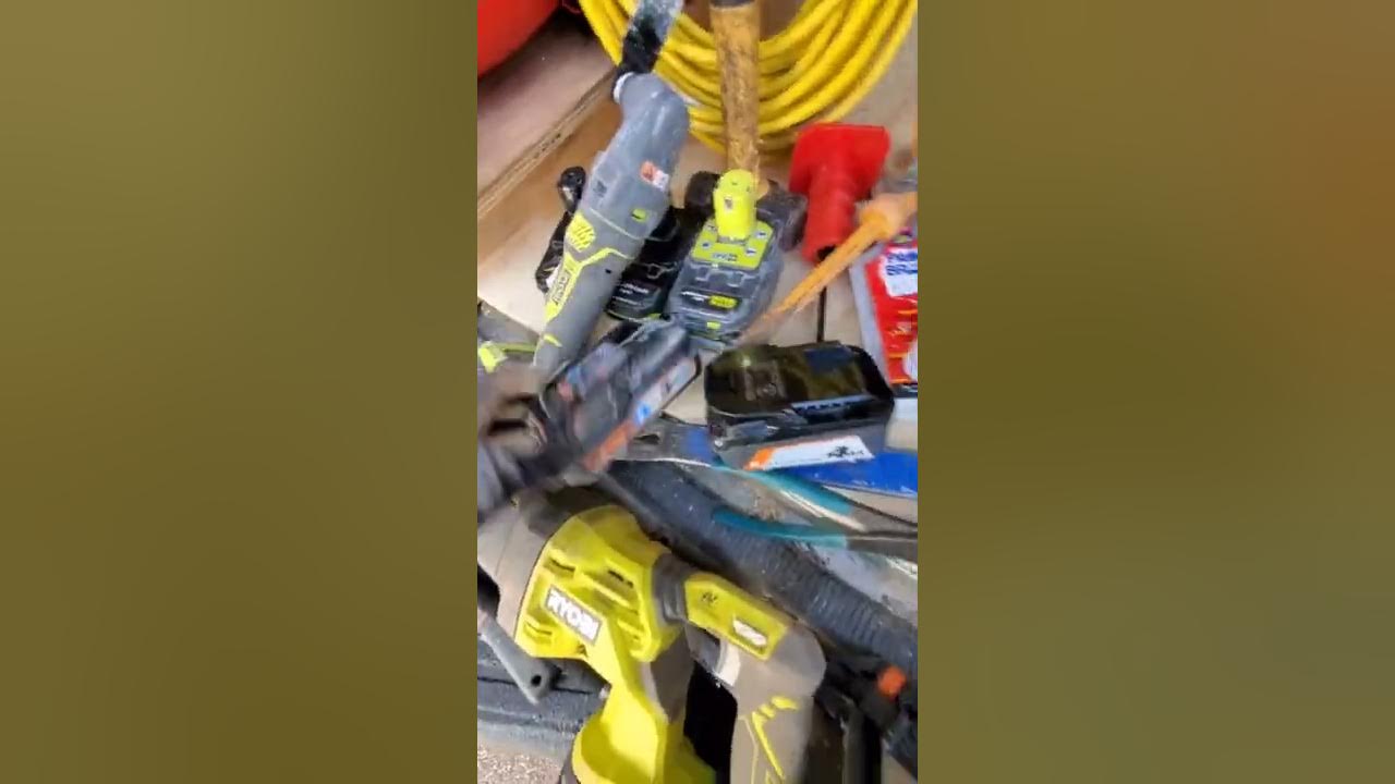 Trouble with my Ridgid 18v framing nailer. YouTube