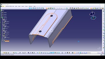 BODY 2 - CATIA V5 R20 | Part design | Surfacing | Assembly |Rendering | KEY SHOT | Body in set