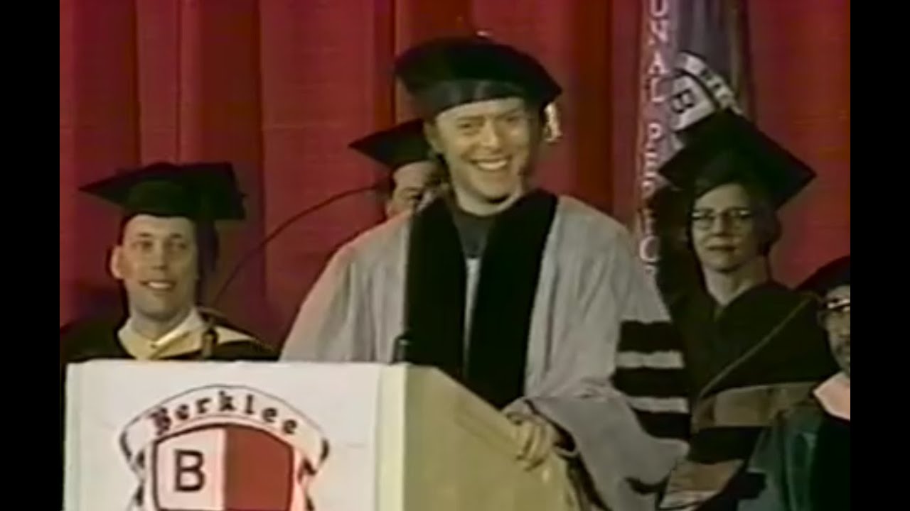 David Bowie | Berklee Commencement Address 1999