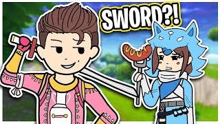 SHOWING HER MY SWORD 😏 | Fortnite
