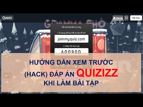 Hướng dẫn xem trước đáp án QUIZIZZ khi làm bài tập siêu nhanh và đơn giản chưa tới 30 giây Hướng dẫn xem trước đáp án QUIZIZZ khi làm bài tập siêu nhanh và đơn giản chưa tới 30 giây