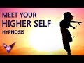 Meet your higher self  hypnosis w binaural beats
