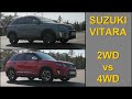SLIP TEST - 2WD vs 4WD - Suzuki Vitara All Grip Select -  @4x4.tests.on.rollers