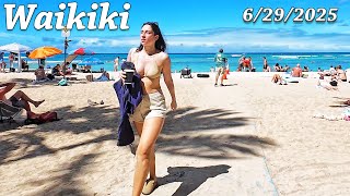 ☀️ This is WAIKIKI TODAY! ☀️ June 29, 2025 #hawaii #walkingtour #walking