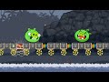 Bad Piggies - Rise and Swine Walkthrough With Black Robot Piggies in Long Train!