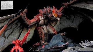 SH MonsterArts Monster Hunter World Rathalos (Liolaeus) Bandai Tamashii Nations Figure Review