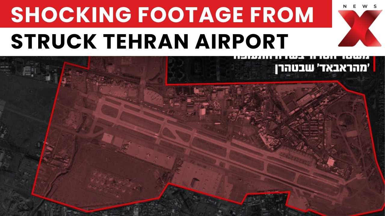 IDF claims destruction of Iranian defense systems in Tehran’s Mehabad airport | NewsX