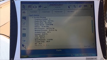 Mercury / Mercruiser Computer Diagnostic System Demo
