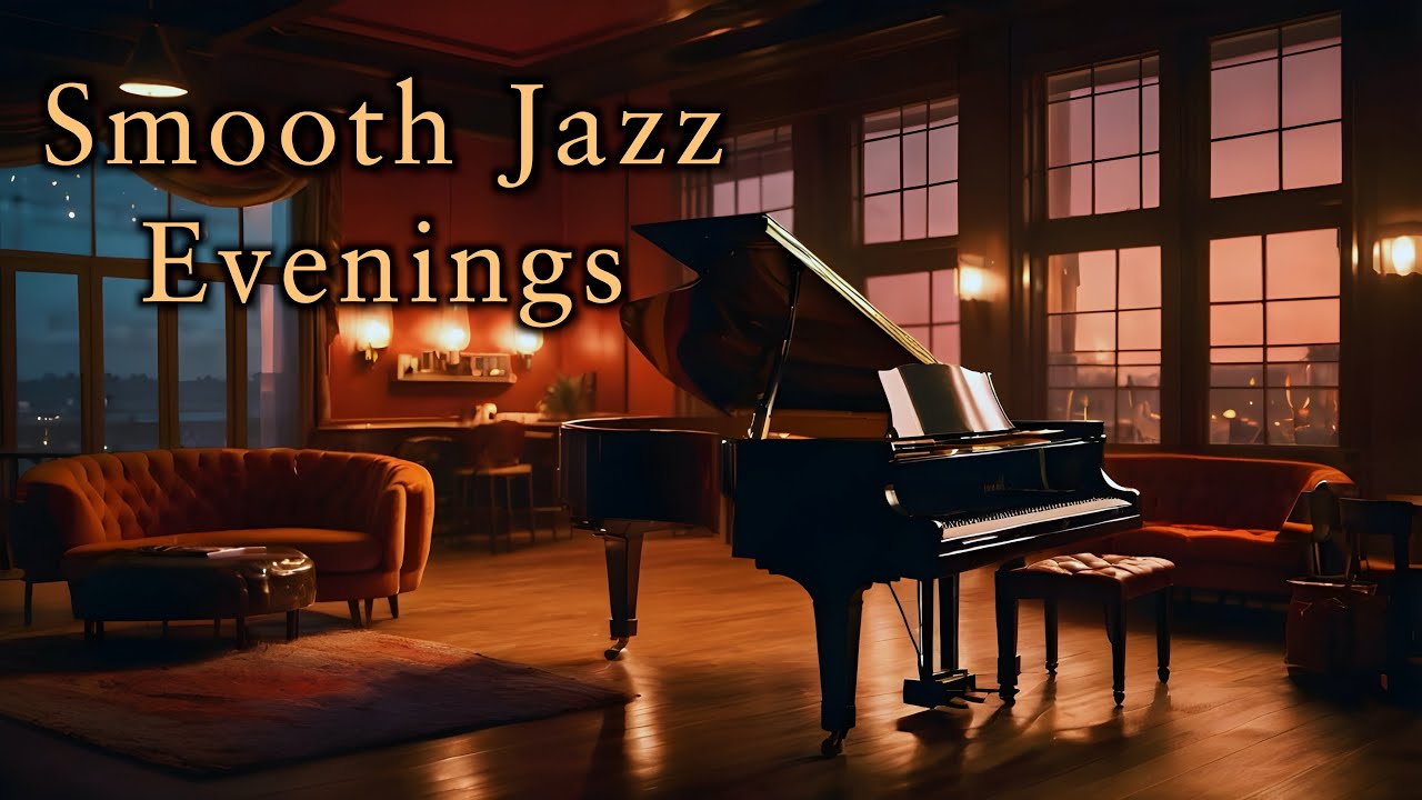 🎷 Smooth Jazz Piano Bar Vibes | Elegant Background Music for Evenings ...