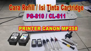 Cara isi tinta Printer Canon ip2770 dan mp287