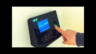 Zeiterfassungsterminal Ntb 980 Arbeitszeit Mit Fingerabdruck Erfassen