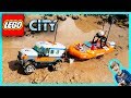 Lego City Coast Guard 4X4 Response Unit Rescue!
