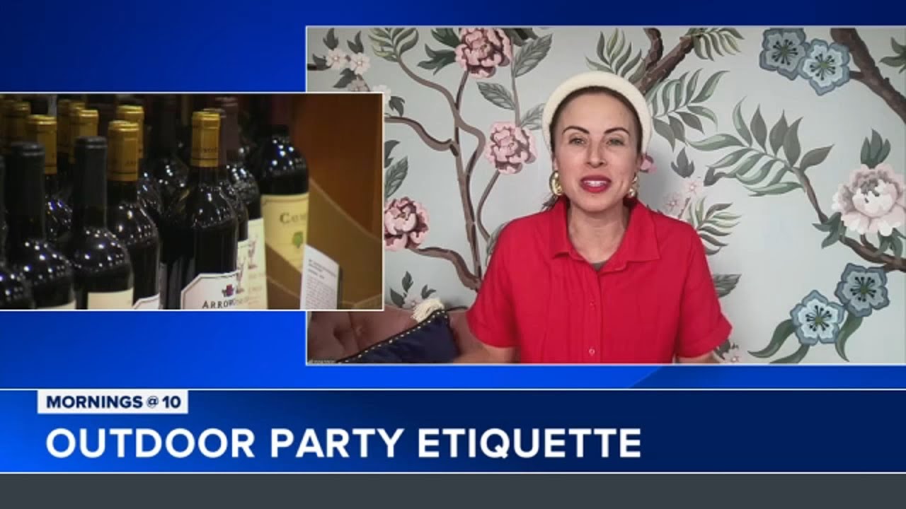 Etiquette tips for outdoor parties this summer
