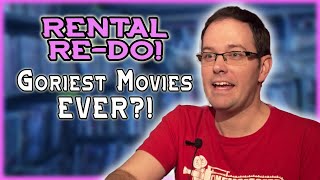 What's the Goriest Movie EVER? - Rental Re-Do! #cinemassacre #rentalreview