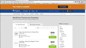 How to Setup WordPress & Headway Themes on BlueHost