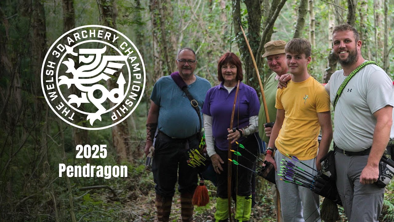 The Welsh 3D Championships 2025, Day 1, at Pendragon Archers