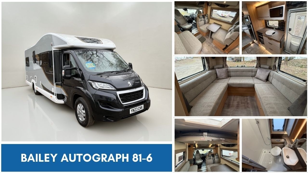 Bailey Autograph 81-6 Motorhome for sale at Yorkshire Caravans & Motorhomes