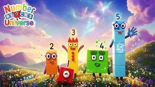Learn to Count 🌈 Colourful Math Full Episodes  Numberblocks Fun