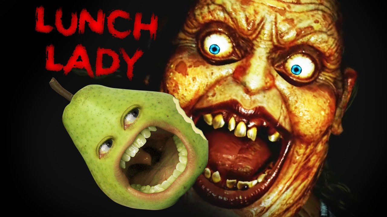 Pear gets eaten by Lunch Lady!