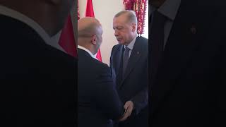 Hamas chief Ismail Haniyeh meets Turkey's President Recep Tayyip Erdogan