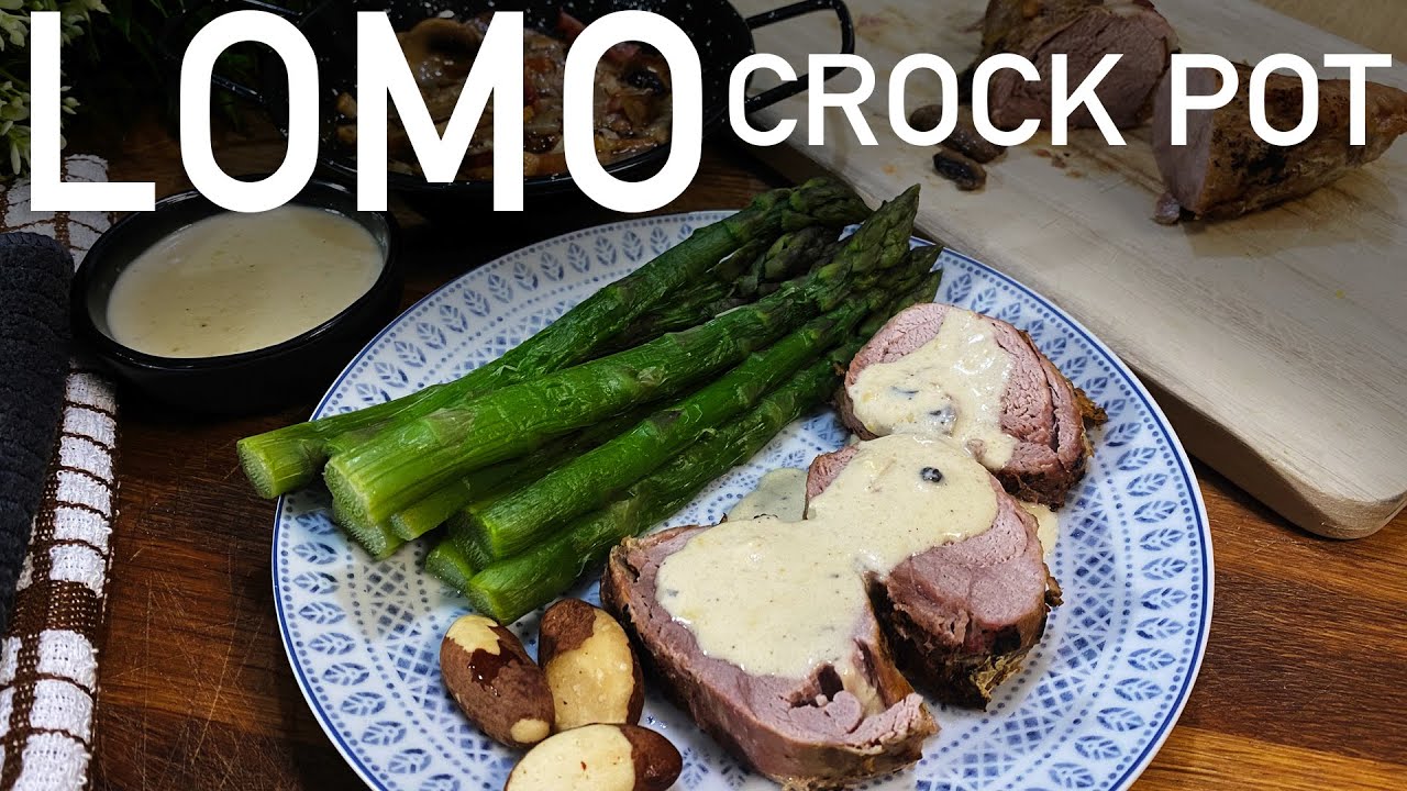 🥩 SOLOMILLO en CROCK-POT || LOMO en CROCK POT