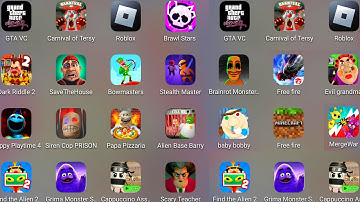 Roblox,Grimace Monster Scary Survival,Evil Grandma,Poppy Playtime 4,Stumble Guys,Capuchino Assassino