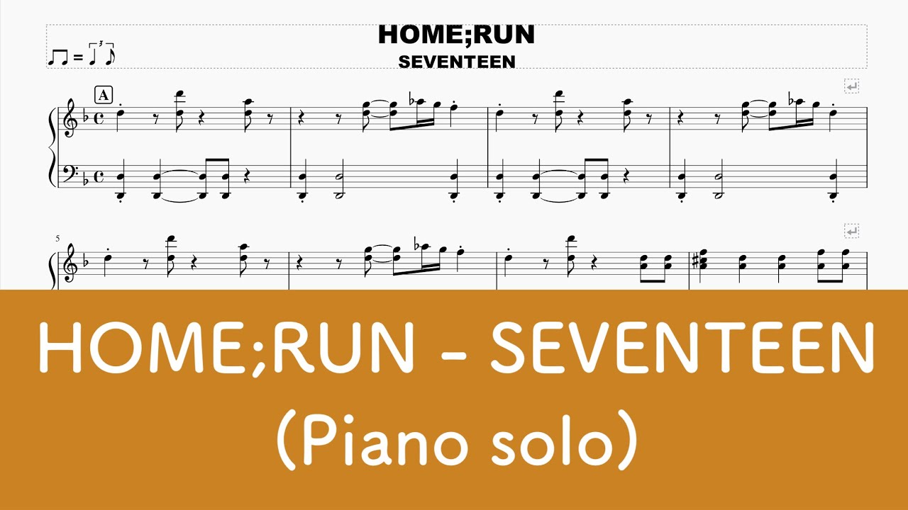セブチ　楽譜　ピアノスコア Free SEVENTEEN (세븐틴) sheet music | Download PDF or print