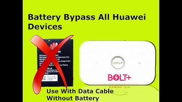 Battery Bypass All Huawei Clouds