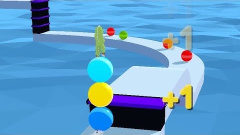 Stack Rider!  Mobile gameplay (For Android, iOS) Level 131 - 136