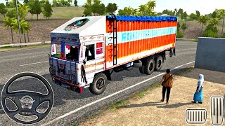 Indian Tata 3718 Truck Driving Mod - Bus Simulator Indonesia Android Gameplay screenshot 5