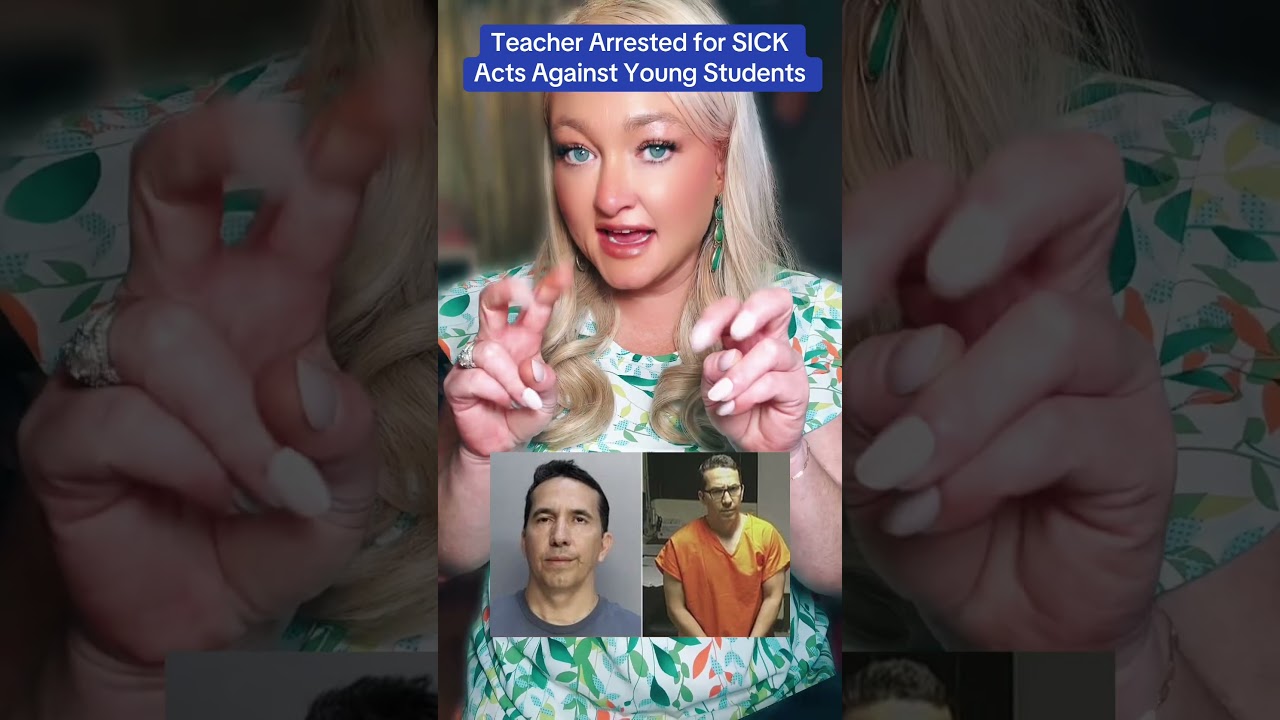 A teacher was arrested for SICK acts against students! #cesarcardoso #sunsetparkelementaryschool #fl