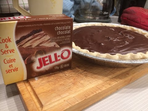 Easy Jell-O Cooked Chocolate Pudding Pie Directions