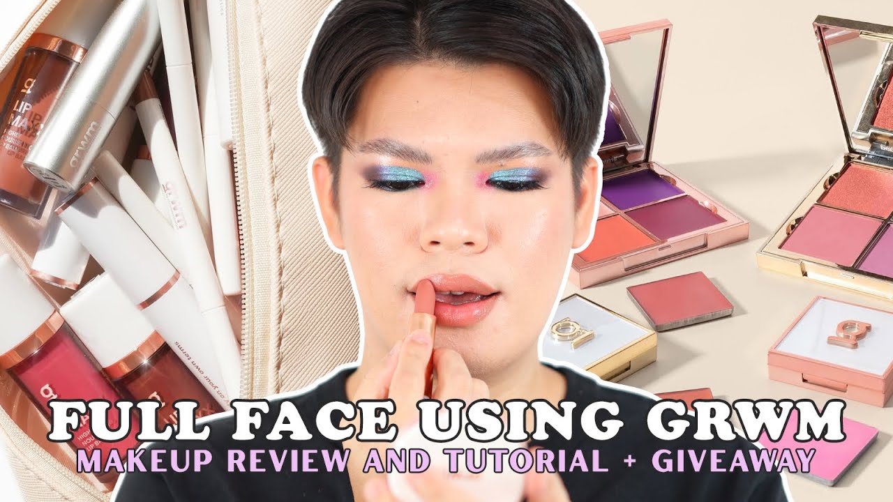 FULL FACE USING GRWM COSMETICS! WATCH THIS VIDEO BEFORE YOU BUY TO KNOW IF IT IS WORTH IT...