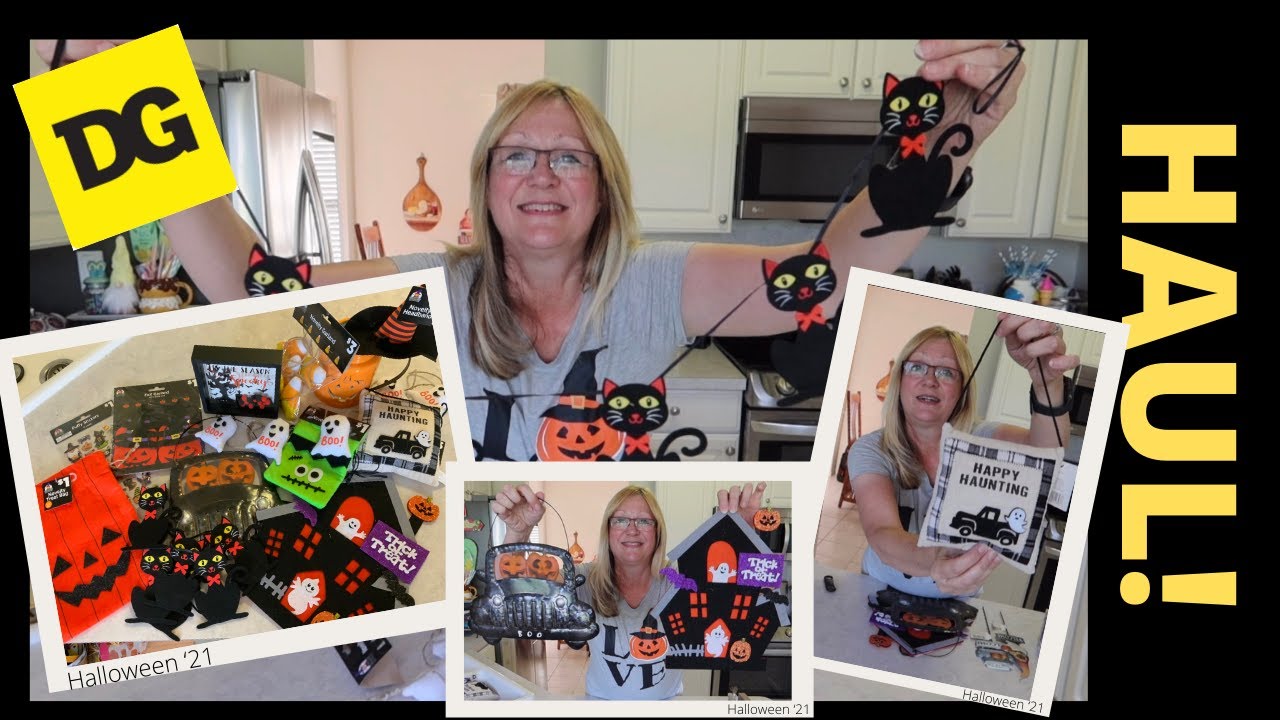 Dollar General Haul / Halloween / Fall / Decor / August 2021 YouTube