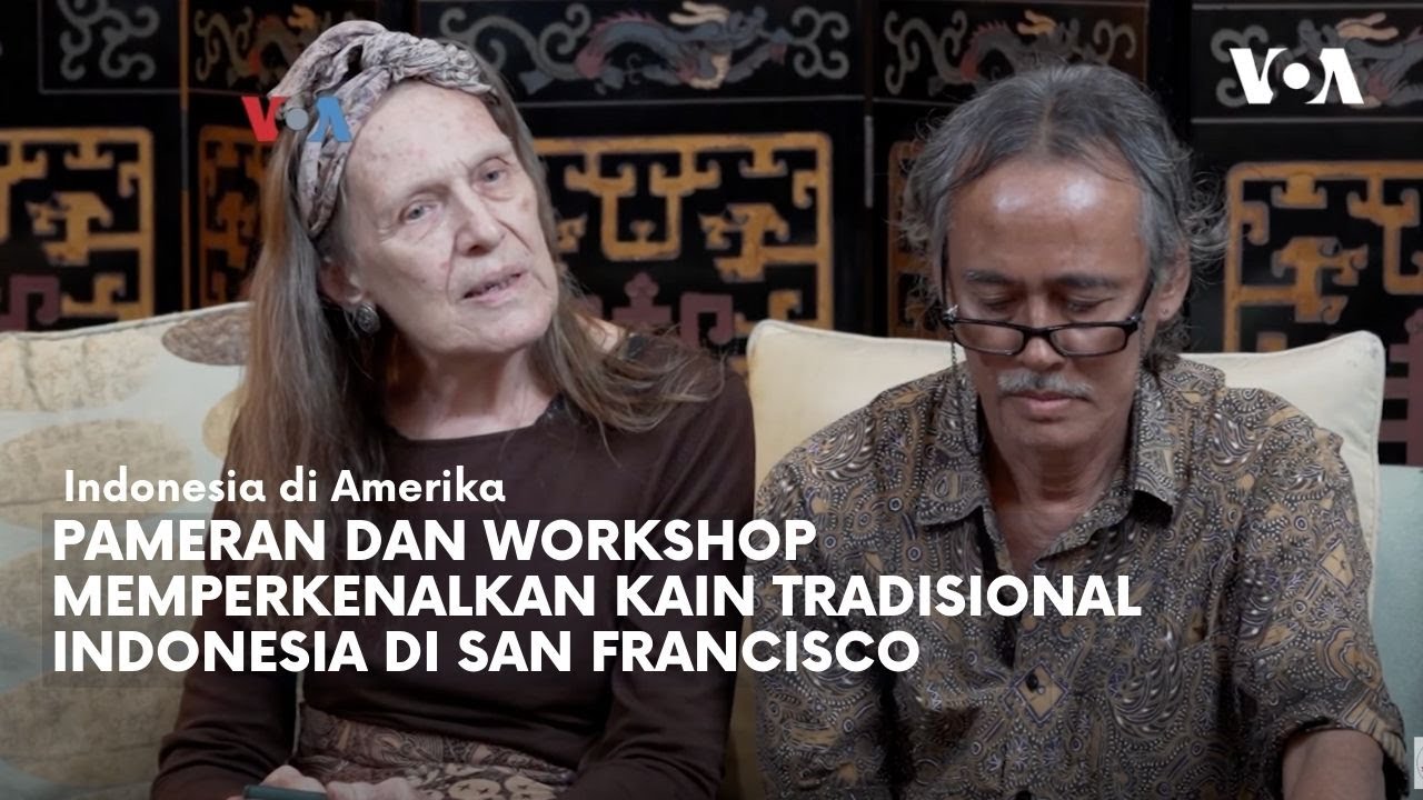 Pameran dan Workshop Memperkenalkan Kain Tradisional Indonesia di San Francisco