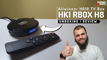 HK1 RBOX H8 Unboxing I Review I Android TV Play Store I Allwinner H618 I 4K YouTube I Gaming test