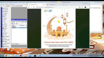 Konfigurasi hostpot dan port forwarding || SMK YPM 1 taman sidoarjo || by : zidane