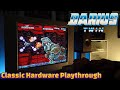 DARIUS TWIN Super Nintendo Sony Trinitron Classic Hardware Playthrough