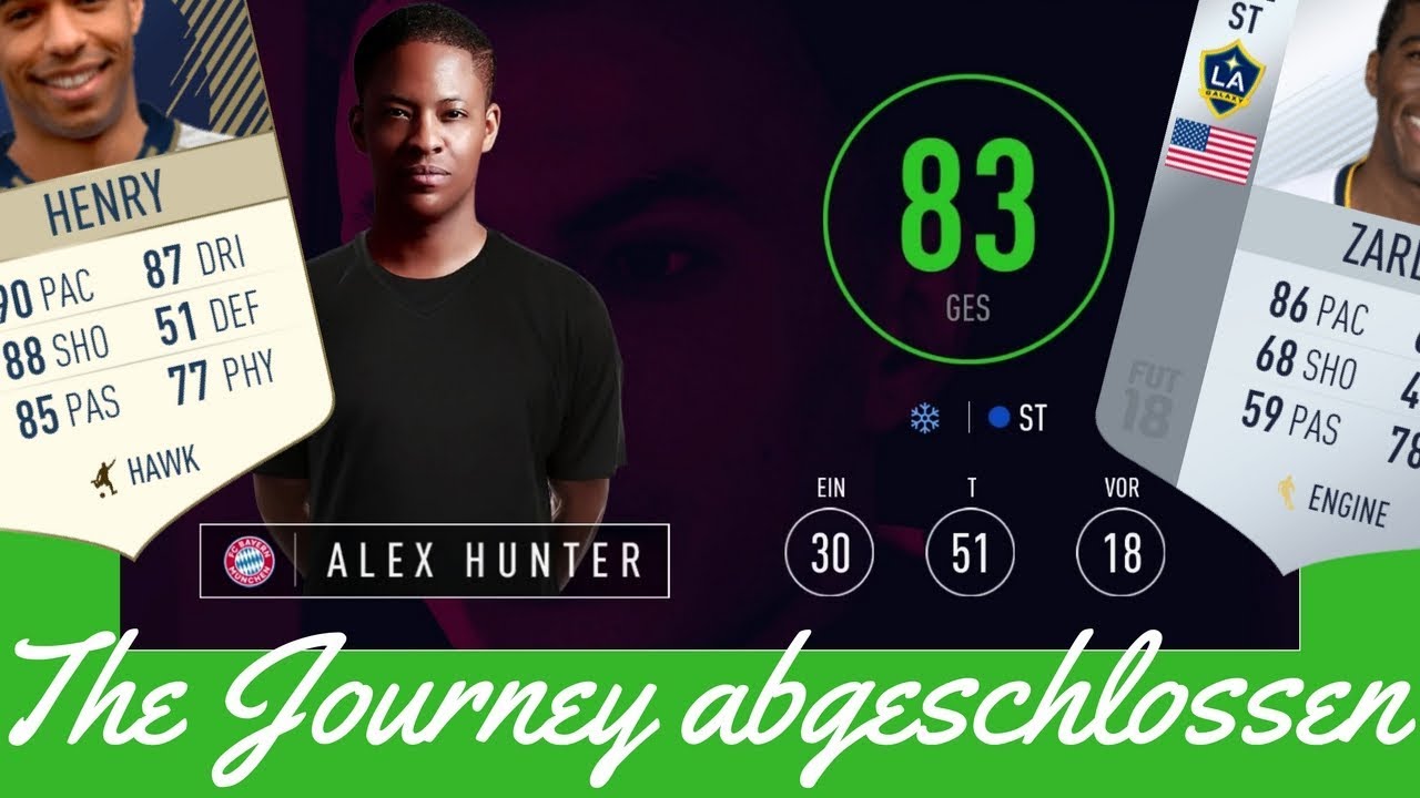 FIFA 18: The Journey✔️💪🏻 - Lohnt sich Alex Hunter als FUT-Belohnung?