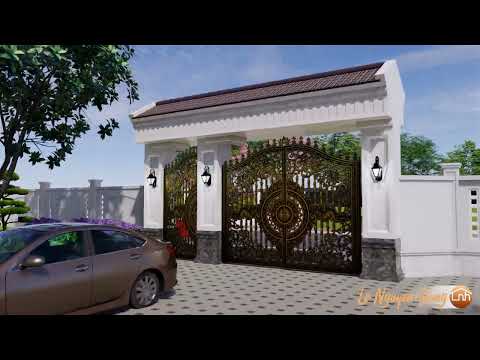 Video Cổng hàng rào - Sân vườn - Biệt thự tân cổ điển │ KTS... - youtube