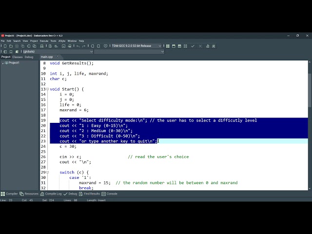 8️⃣ Embarcadero Dev-C++   |   Jackpot Demo C++